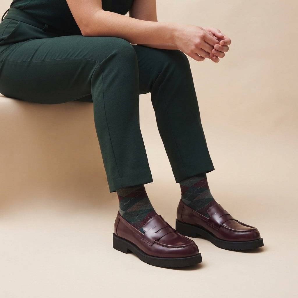 Linda 2.0 Mocassino Bordeaux