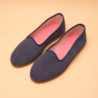 Friulane pelle Blu Chiaro