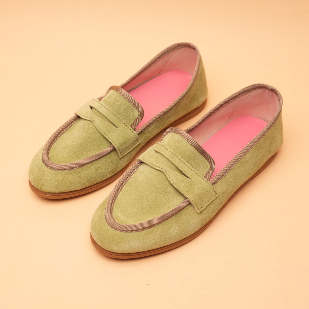 Mocassino Linda soft Wasabi