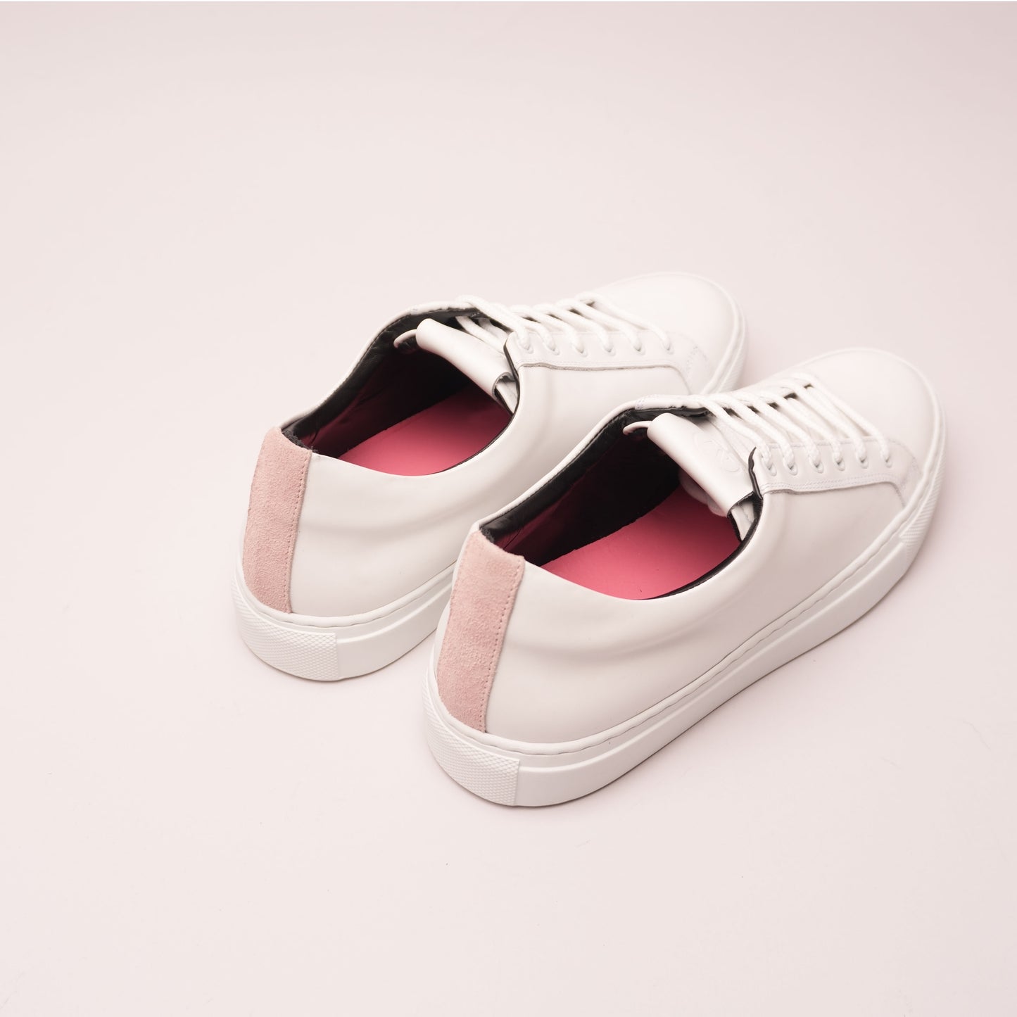 Agnese Bianco-Cipria fodera nera