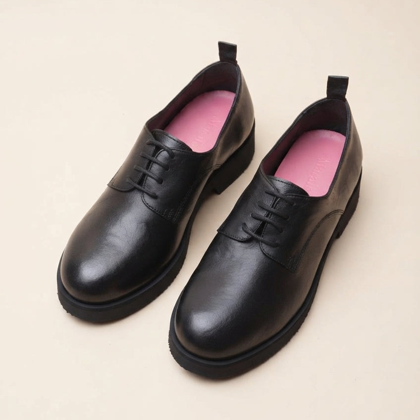 Grazia Derby Stringate Nero