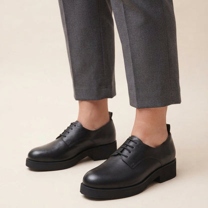 Grazia Derby Stringate Nero