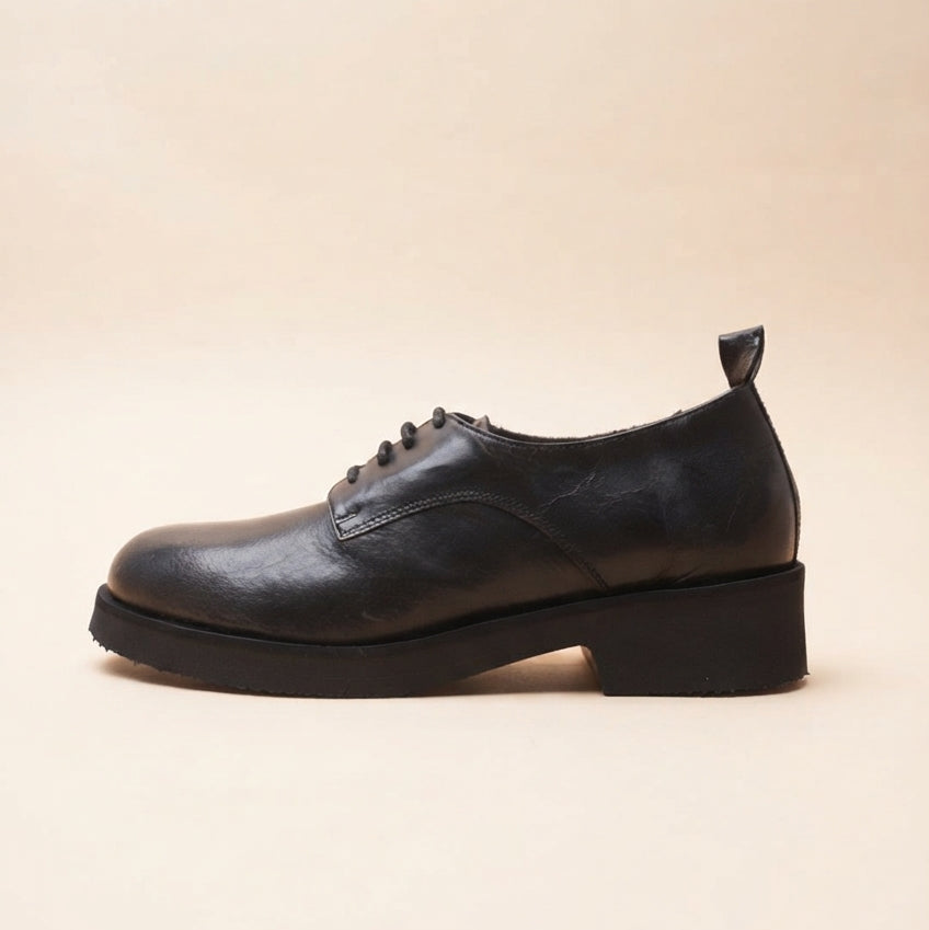 Grazia Derby Stringate Nero