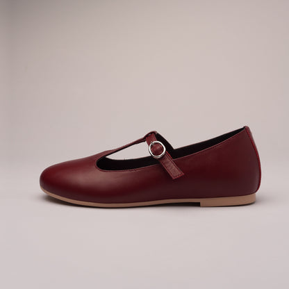 Flami Mary Jane a T bordeaux