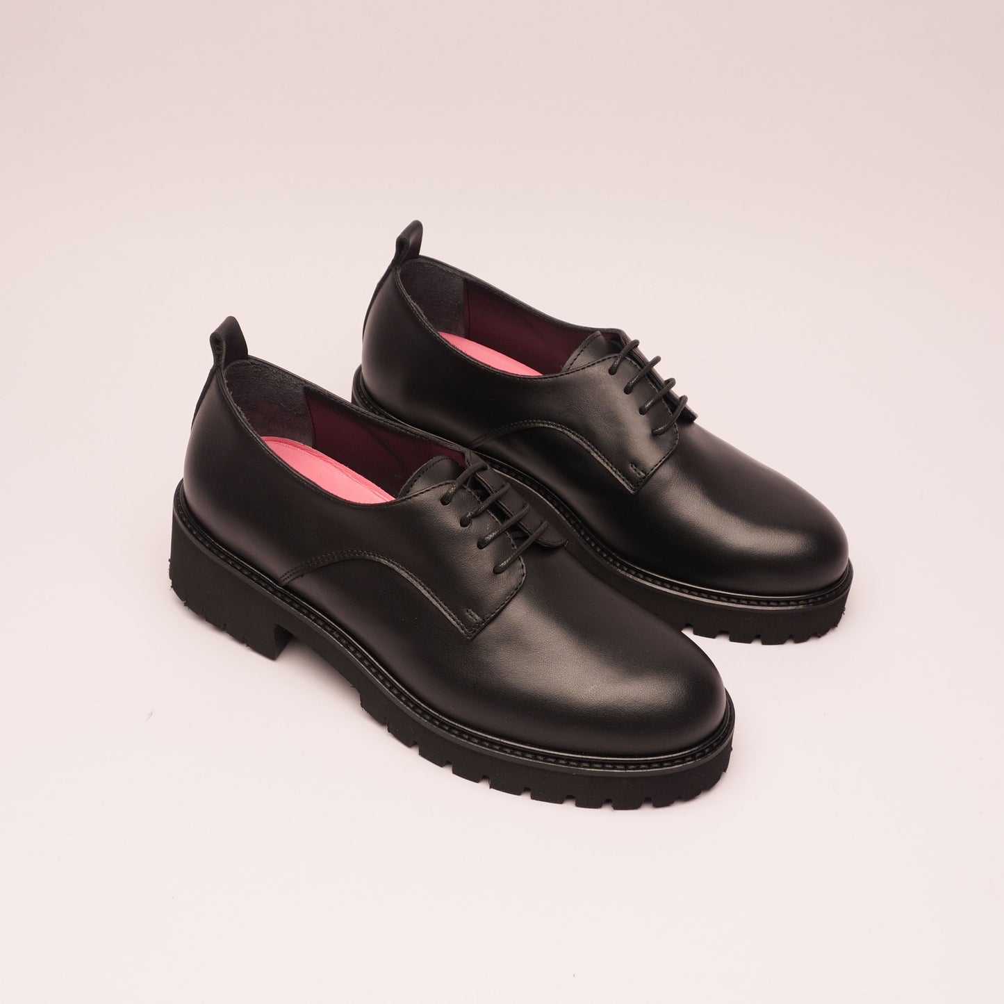 Grazia Derby Stringate Nere