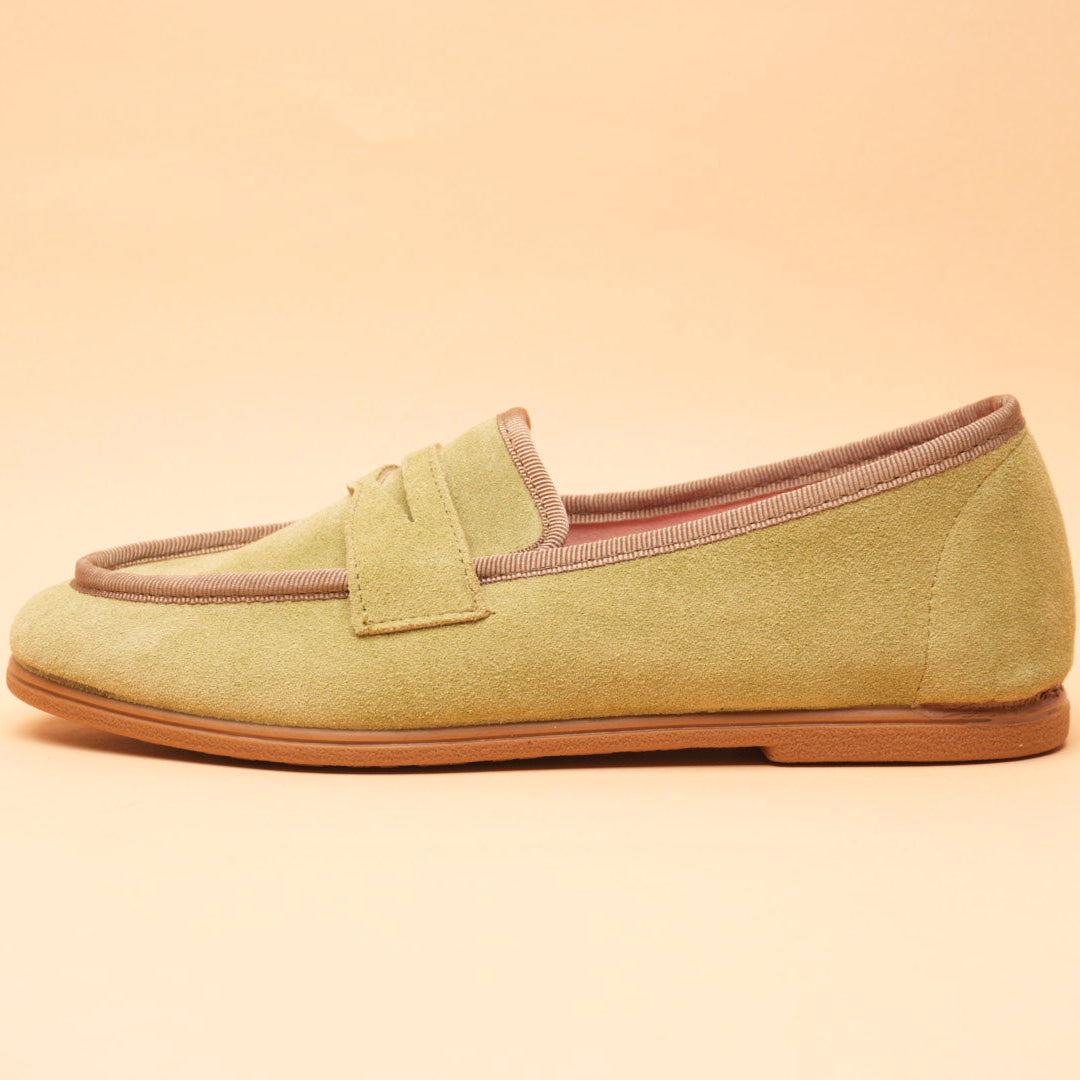 Mocassino Linda soft Wasabi