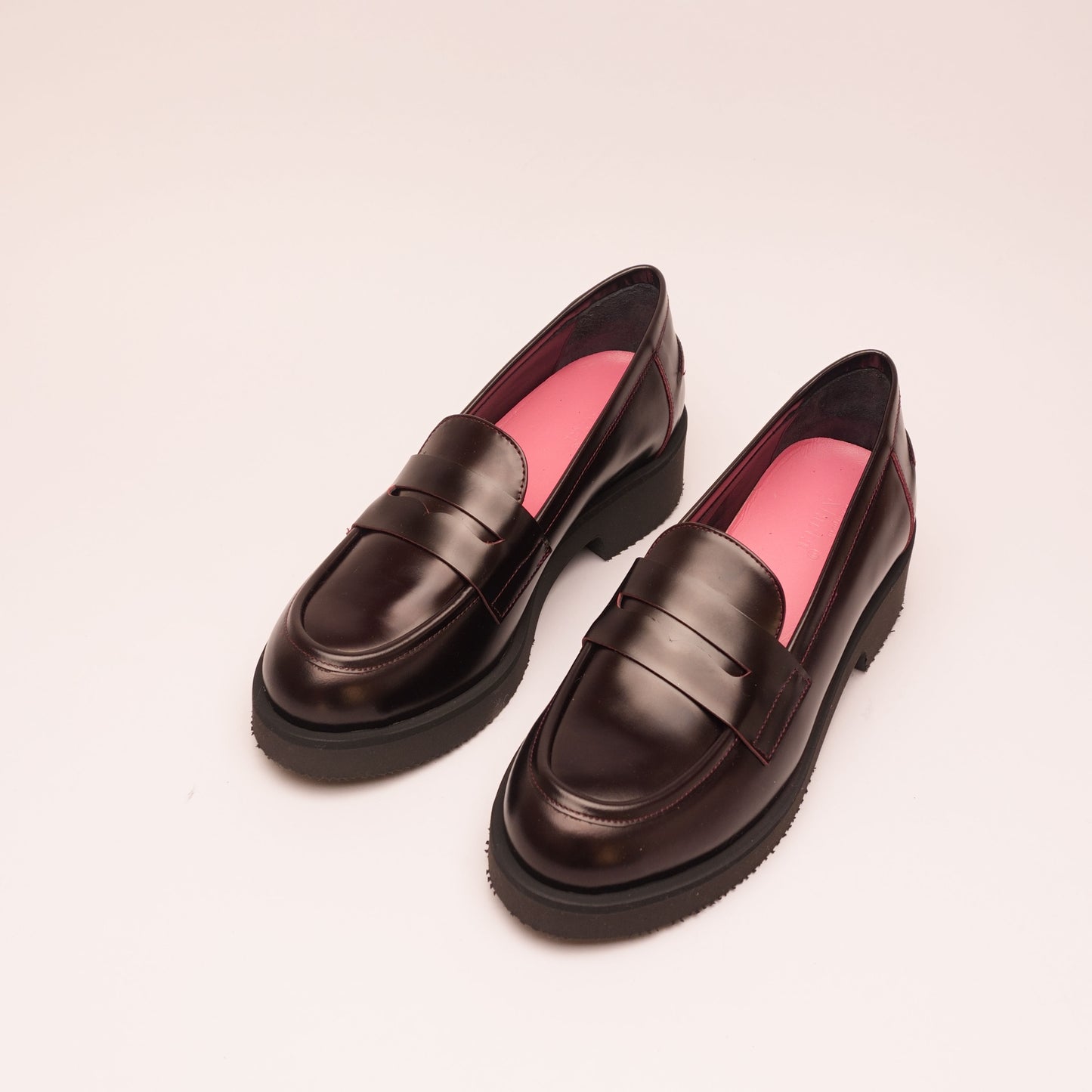 Linda 2.0 Mocassino Bordeaux Abrasivato