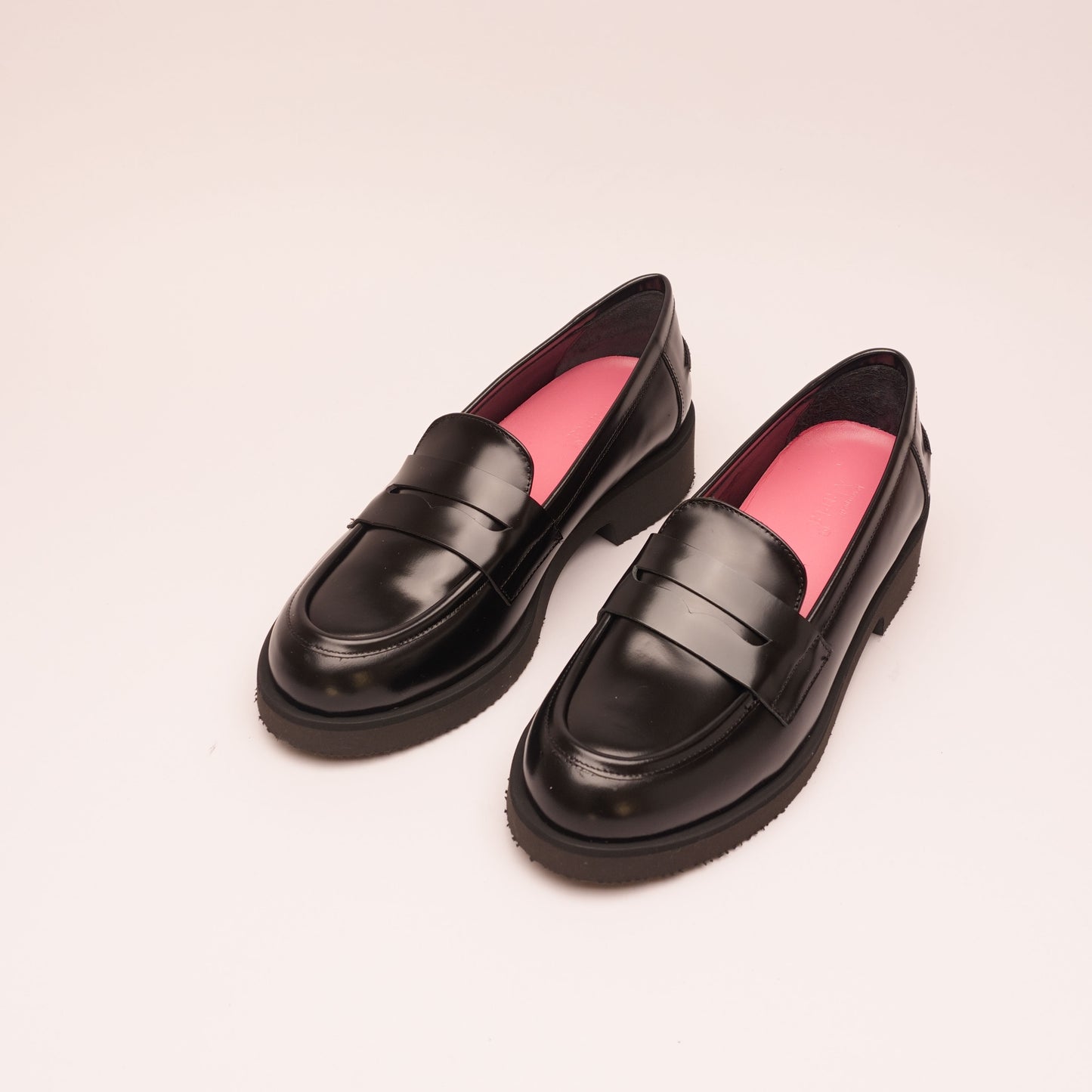 Linda 2.0 Mocassino Nero Abrasivato