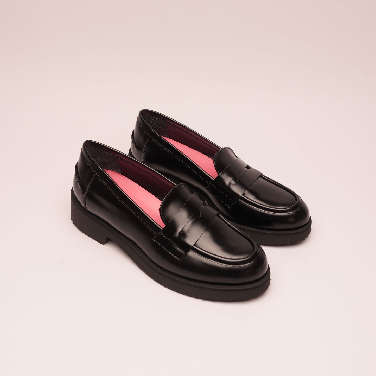 Linda 2.0 Mocassino Nero Abrasivato