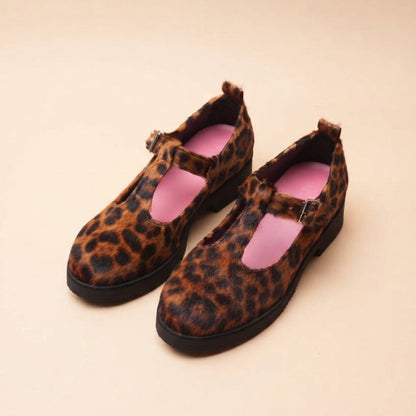 Flaminia Mary Jane Cinturino a T Leopardato