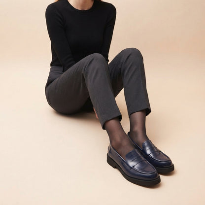 Linda 2.0 Mocassino Blu
