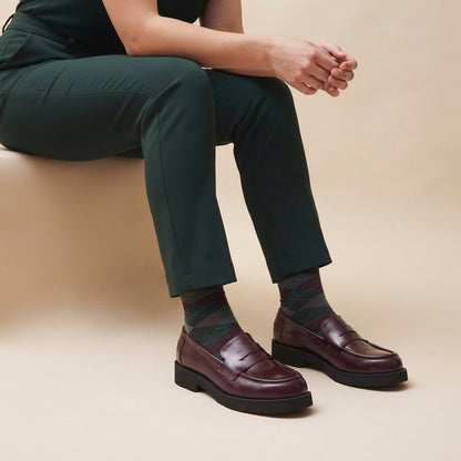 Linda 2.0 Mocassino Bordeaux