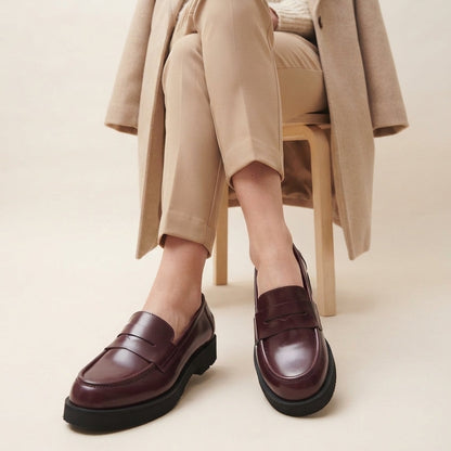 Linda 2.0 Mocassino Bordeaux
