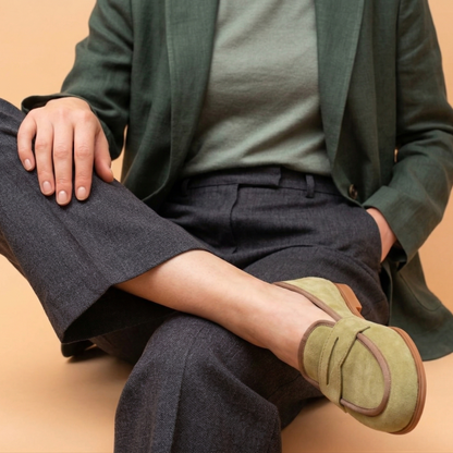 Mocassino Linda soft Wasabi