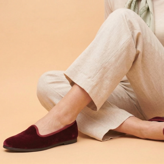 Friulane velluto Bordeaux