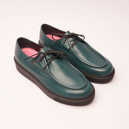 Sofia 2.0 Mocassino Sneakers Stringato Petrolio