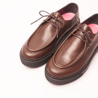 Sofia 2.0 Mocassino Sneakers Stringato tabacco